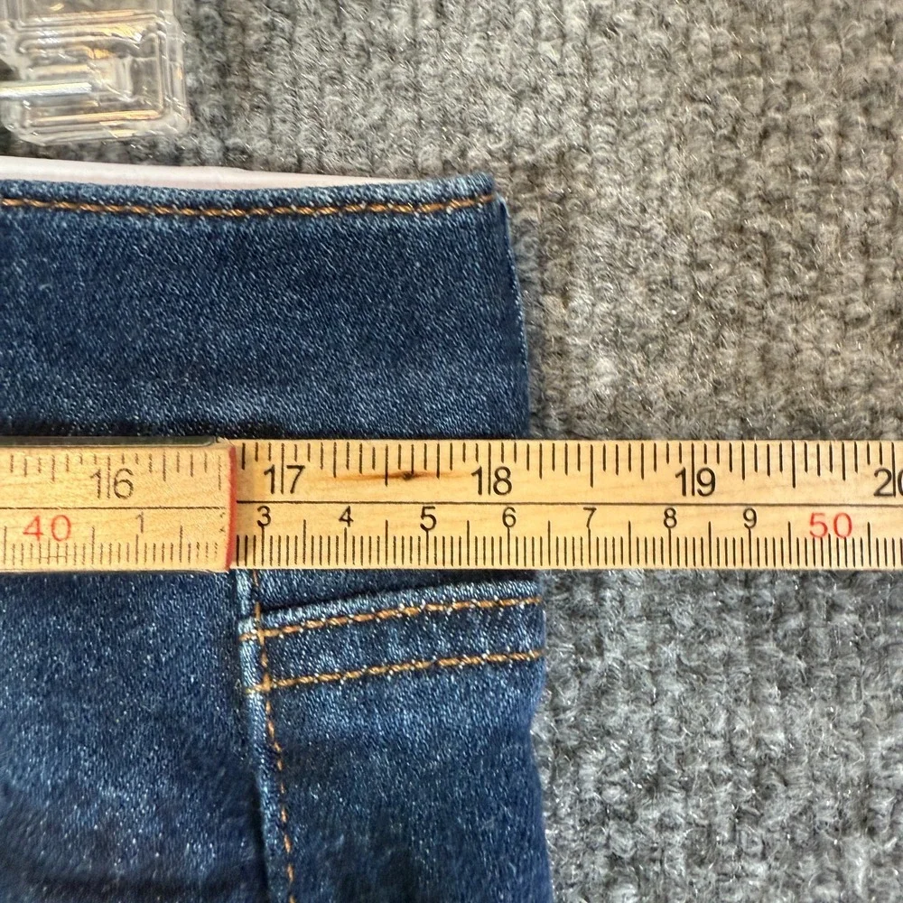 Ann‎ Taylor Loft Made and Loved Jeans Womens 32/14 Blue Slim Flare Jeans NEW